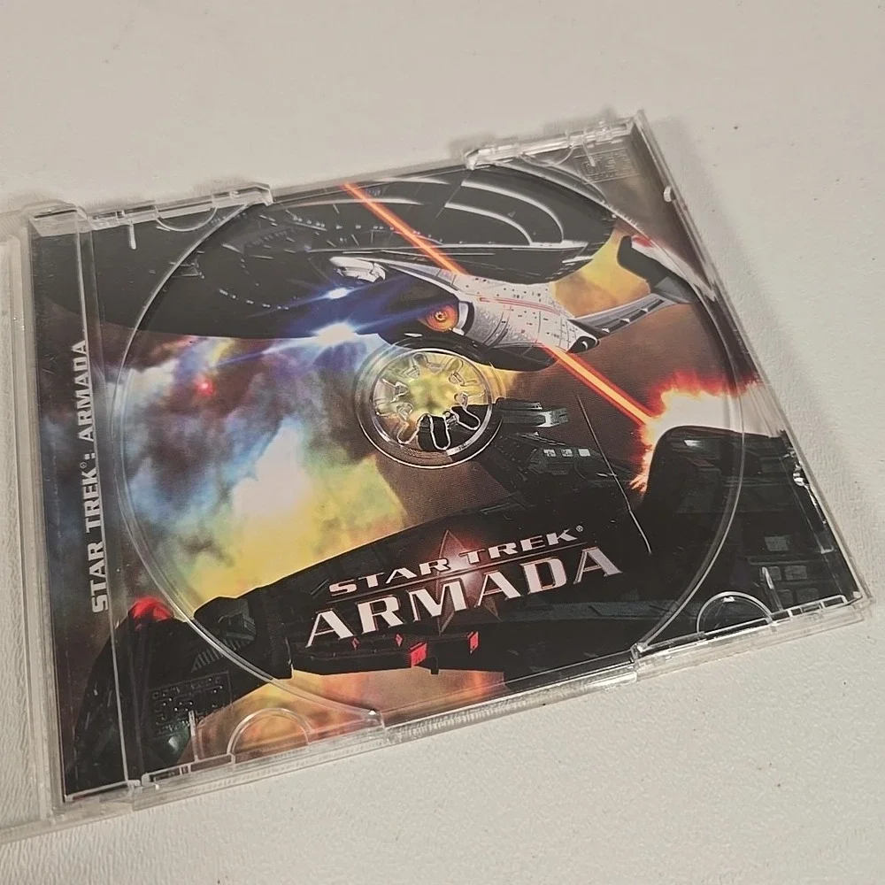 Star Trek Armada‎ (2000) PC CD ROM Computer Video Game, Sci Fi Fantasy RTS RPG